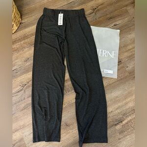 ÉTERNE Charcoal Lounge Pants – Size Small (NWT)